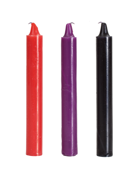 Bougies colorées x3 Bougies colorées x3