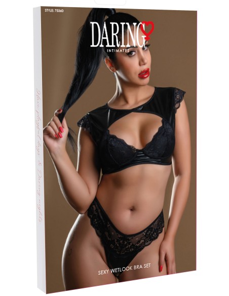 Ensemble Soutien-Gorge et String Noelia Noir