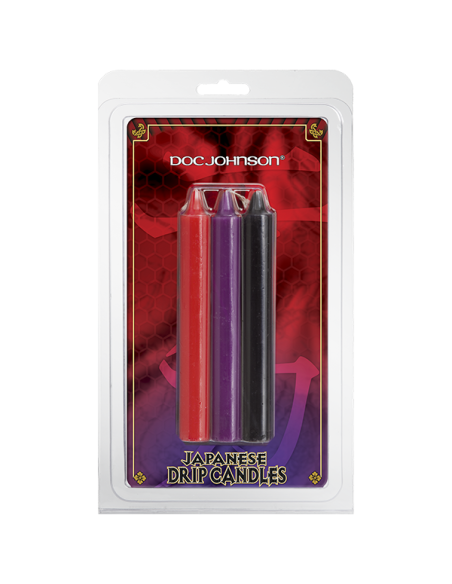 Bougies colorées x3 Bougies colorées x3