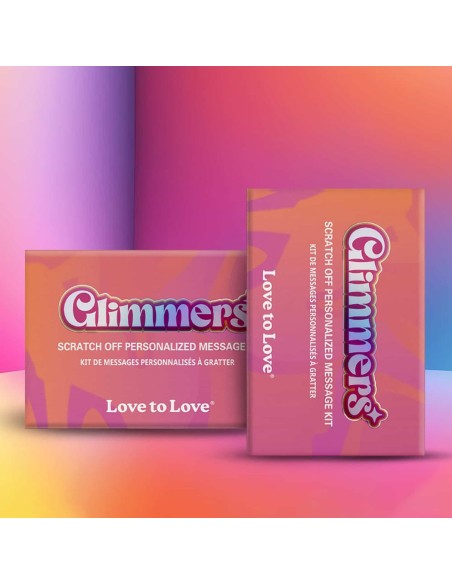 Kit de 30 Cartes à Gratter Personnalisables Glimmers Kit de 30 Cartes à Gratter Personnalisables Glimmers