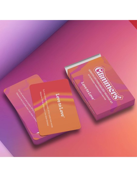 Kit de 30 Cartes à Gratter Personnalisables Glimmers Kit de 30 Cartes à Gratter Personnalisables Glimmers