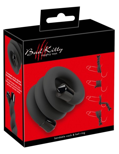 Cockring Bend Cock Noir