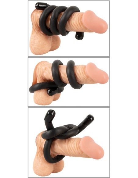 Cockring Bend Cock Noir