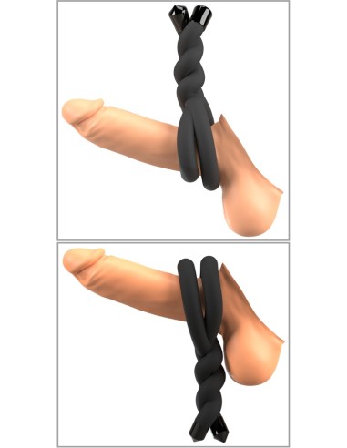 Cockring Bend Cock Noir