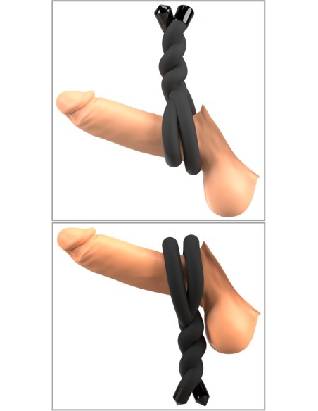 Cockring Bend Cock Noir