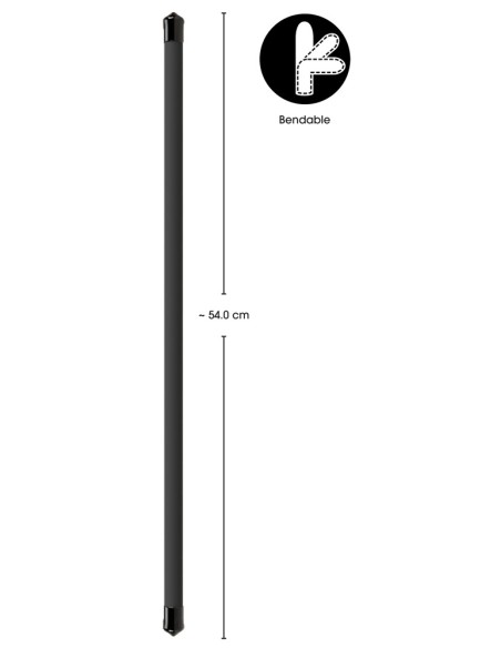 Cockring Bend Cock Noir