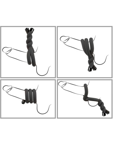 Cockring Bend Cock Noir