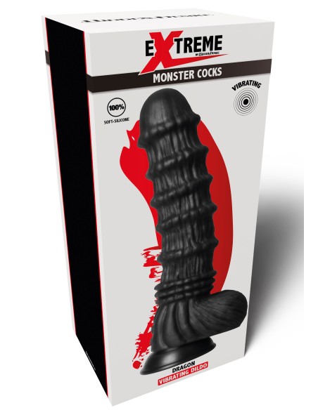 Gode vibrant Dragon 21 x 5.8cm