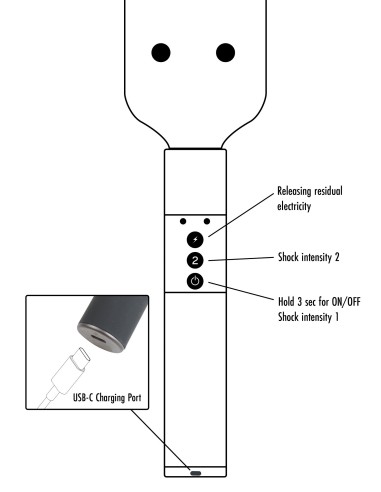 Paddle Electro Shock 40.5cm