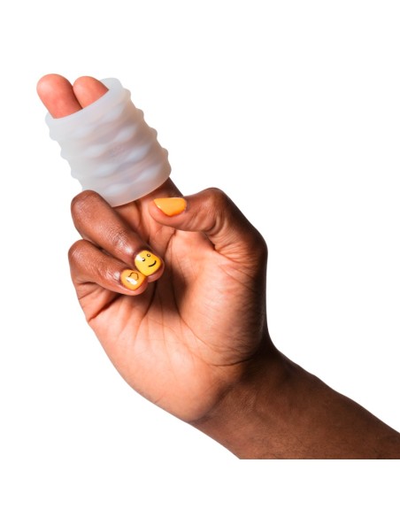 Masturbateur Souple Mosh 6.4cm Transparent