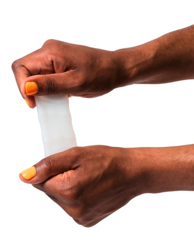 Masturbateur Souple Mosh 6.4cm Transparent