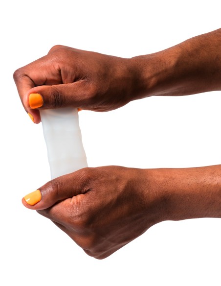 Masturbateur Souple Mosh 6.4cm Transparent