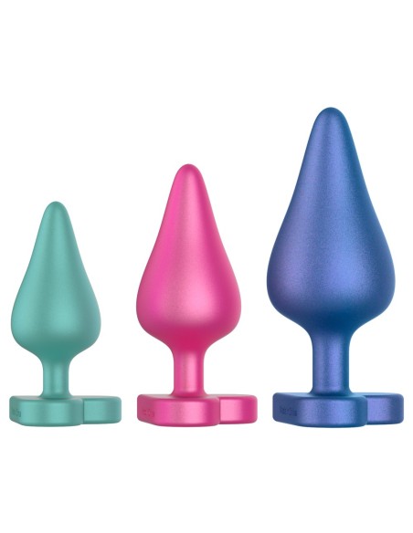 Kit de 3 Plugs en silicone Luster