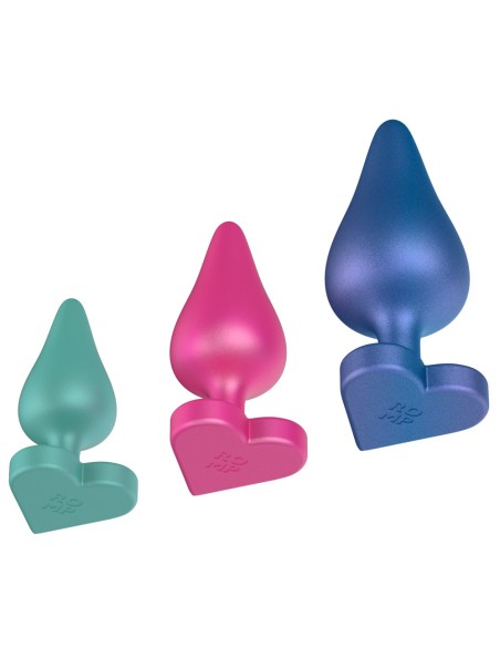 Kit de 3 Plugs en silicone Luster