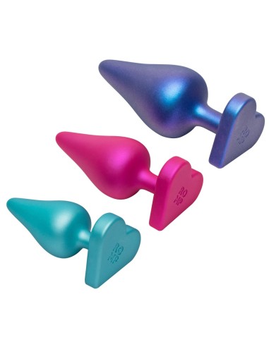 Kit de 3 Plugs en silicone Luster