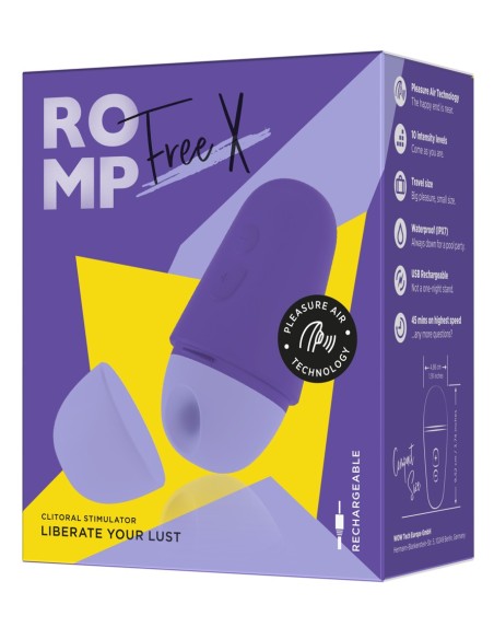 Stimulateur de Clitoris Free X Violet