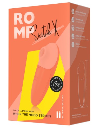 Stimulateur de Clitoris Switch X Orange