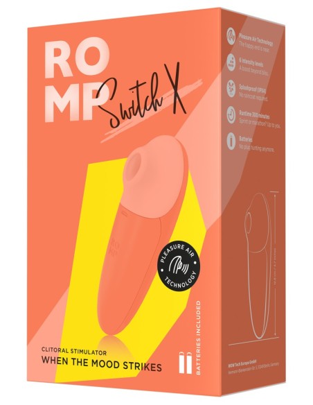 Stimulateur de Clitoris Switch X Orange