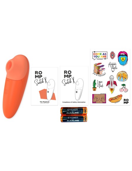 Stimulateur de Clitoris Switch X Orange