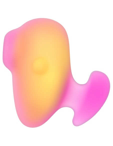Stimulateur de Clitoris Kiss Orange et Rose