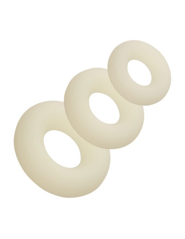 Pack de 3 Cockrings Phosphorescents ALPHA RING