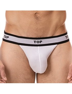 Jockstrap Top Blanc