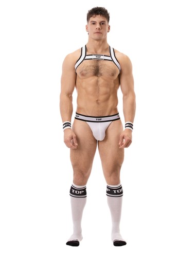 Jockstrap Top Blanc