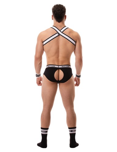 Backless Bottom Noir