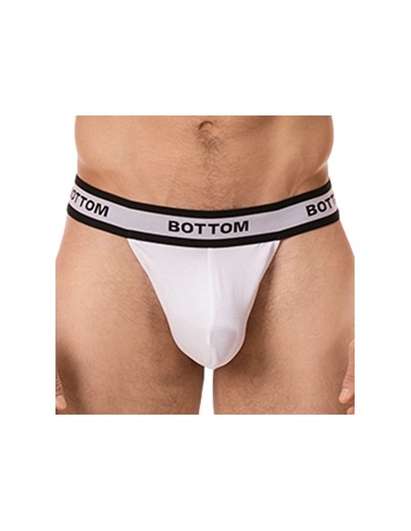 String Cache-sexe Bottom Blanc String Cache-sexe Bottom Blanc