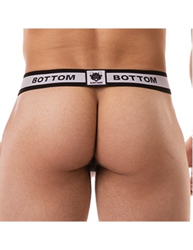 String Cache-sexe Bottom Blanc