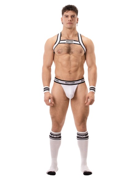 String Cache-sexe Bottom Blanc String Cache-sexe Bottom Blanc