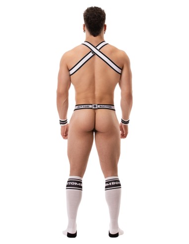 String Cache-sexe Bottom Blanc