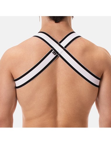 Harnais élastique TOP Noir-Blanc