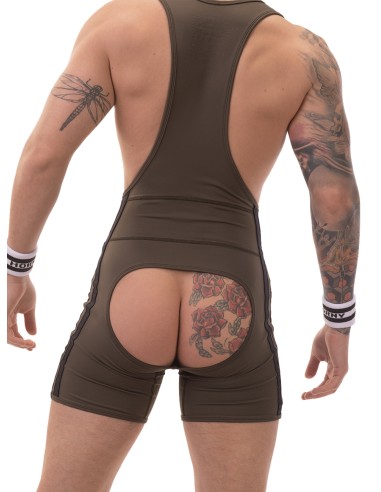 Body Backless Dastin Kaki