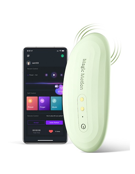 Vibro de Culotte Connecté Magic Nyx Vert