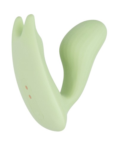 Double Stimulateur Connecté Magic Umi 6.5 x 2.8cm Vert