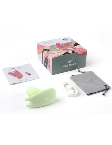 Double Stimulateur Connecté Magic Umi 6.5 x 2.8cm Vert