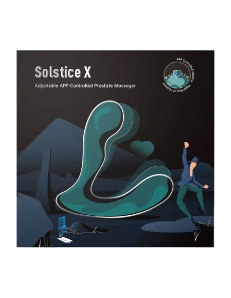 Stimulateur Prostatique Connecté Solstice X 9 x 3.2cm - Sextoys Connectés - 2
