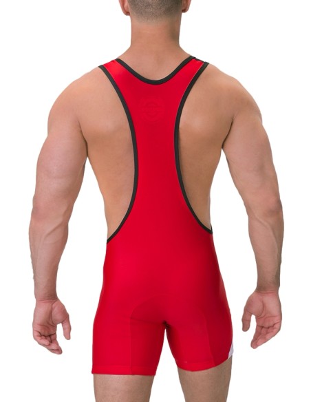 Body Singlet Luckenwalde Noir-Rouge