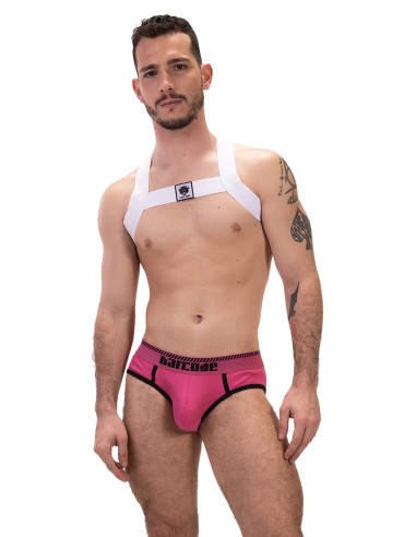 Harnais élastique Leonsh Blanc