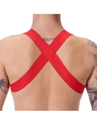 Harnais élastique Leonsh Rouge