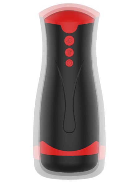 Masturbateur Deep Squeeze Vibrations et Succion