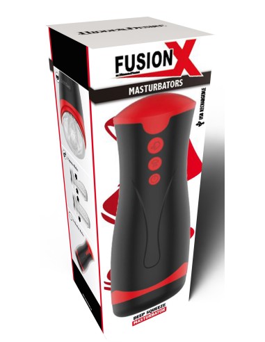 Masturbateur Deep Squeeze Vibrations et Succion