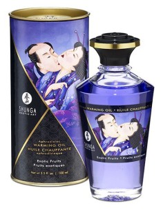 Huile de massage Chauffante Aphrodisiaque - FRUITS EXOTIQUES 100 ml