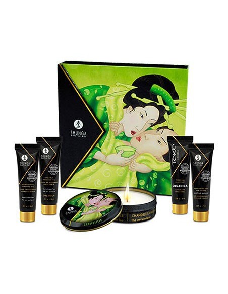 Coffret Ensemble Secret de Geisha - Thé vert exotique