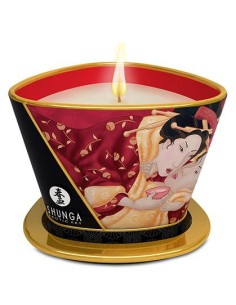 Chandelle de massage ROMANCE Fraise 170mL