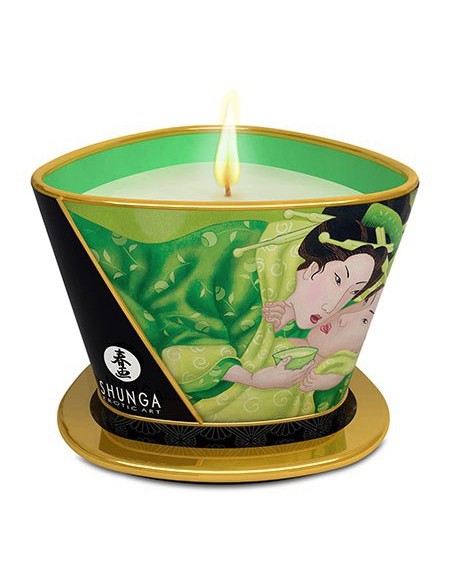 Chandelle de massage ZENITUDE Thé vert exotique