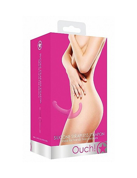 Gode ceinture Strapless Strap-on – Rose