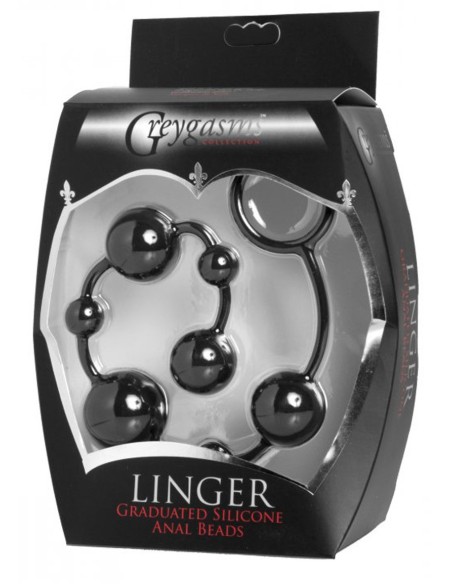 Chapelet anal Linger Silicone 28cm Chapelet anal Linger Silicone 28cm