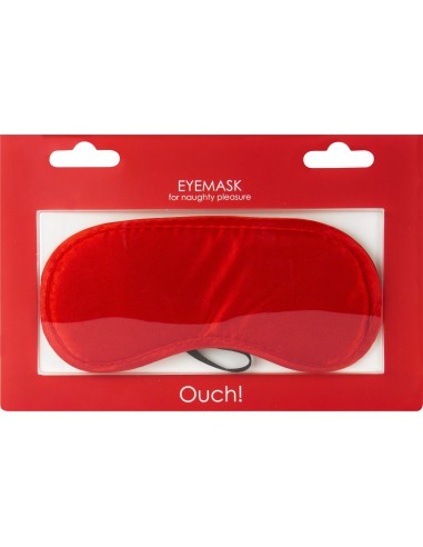 Masque satiné Naughty Pleasure - Rouge